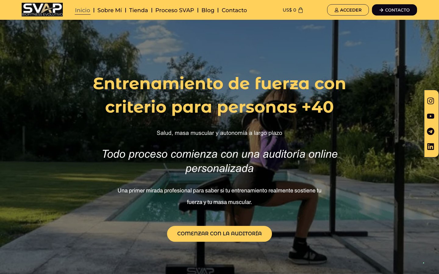 Biofitness Evolutivo